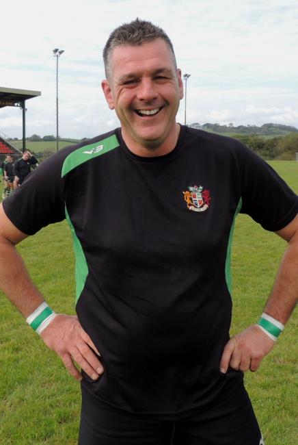 Dai Ebsworth - still going as strongly as ever for Whitland Dai Ebsworth - still going as strongly as ever for Whitland